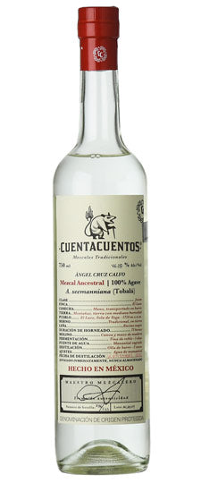 CUENTACUENTOS Angel Cruz Calvo Ancestral Tobala Mezcal at CaskCartel.com