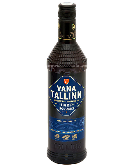 Vana Tallinn Dark Liquorice Liqueur | 500ML at CaskCartel.com