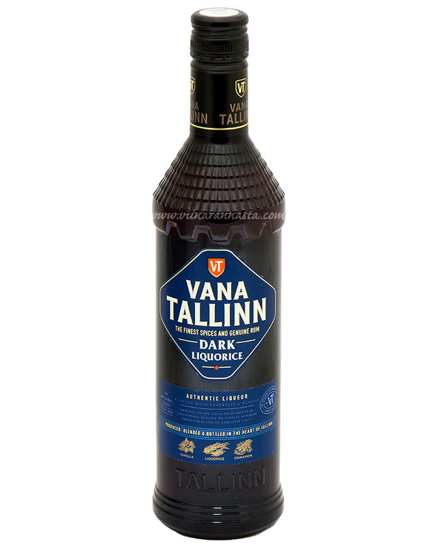 Vana Tallinn Dark Liquorice Liqueur | 500ML at CaskCartel.com