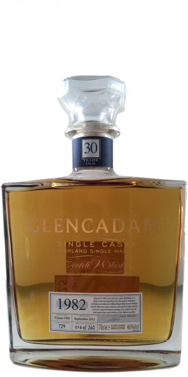 Glencadam 30 Year Old (D.1982, B.2012) Cask # 729 Scotch Whisky | 700ML
