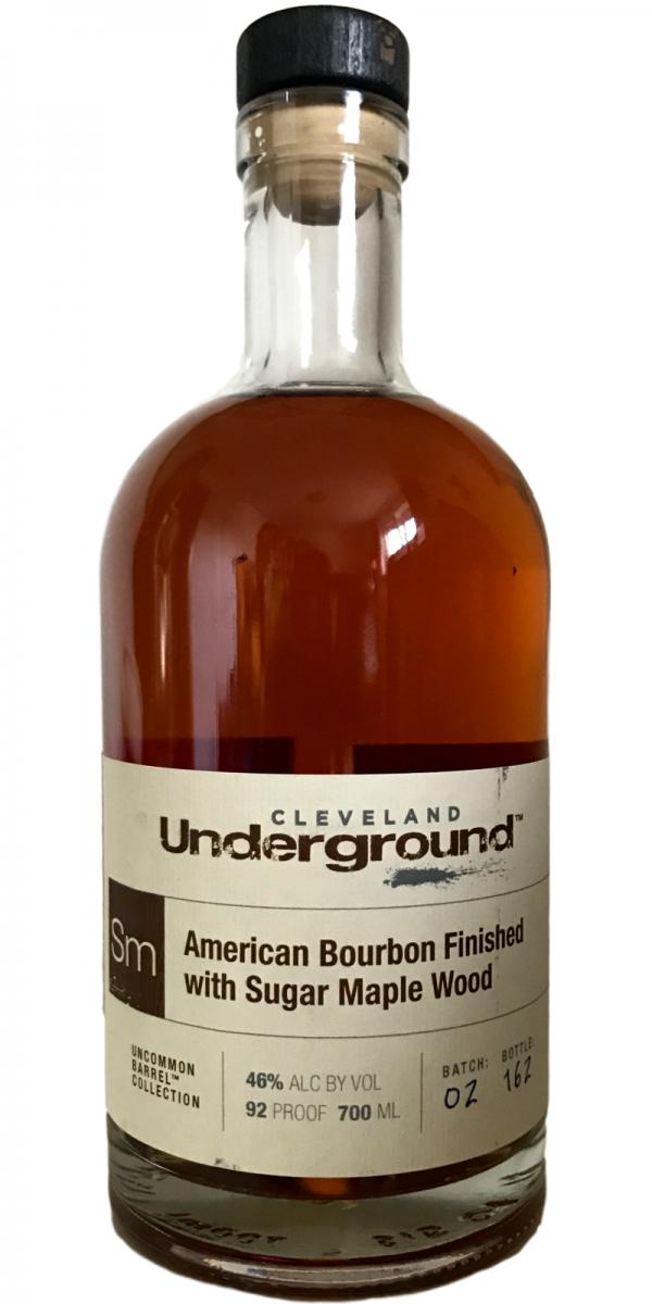 Cleveland Underground Select Sugar Maple Wood Finished Bourbon Whiskey