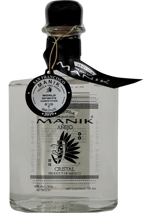 Manik Cristal Anejo Tequila at CaskCartel.com