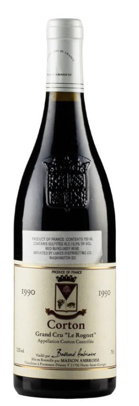 1990 | Maison Ambroise | Corton Le Rognet Grand Cru at CaskCartel.com