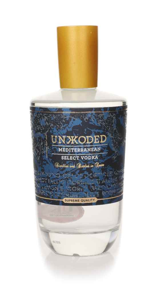 Unkkoded Mediterranean Select Vodka | 700ML