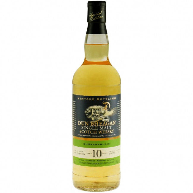 Bunnahabhain 10 Year Old (D.2007, B.2018) Dun Bheagan Scotch Whisky | 700ML at CaskCartel.com