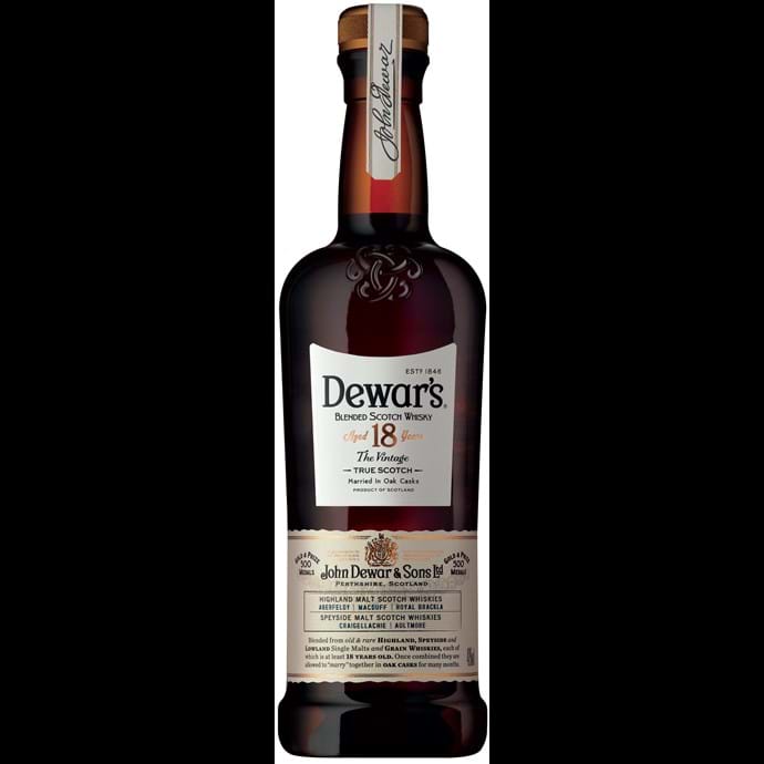 Dewars 18 year Old Founder's Reserve Blended Scotch Scotch Whisky