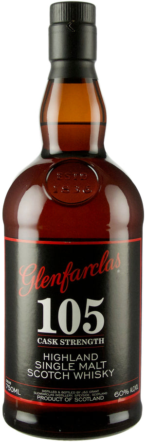 Glenfarclas 105 Cask Strength Highland Single Malt Scotch Whiskey at CaskCartel.com