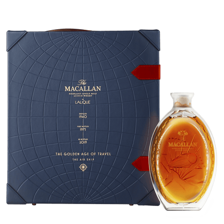 Macallan 1940 The Golden Age Of Travel The Air Ship (Proof 88.8) Scotch Whisky | 700ML at CaskCartel.com