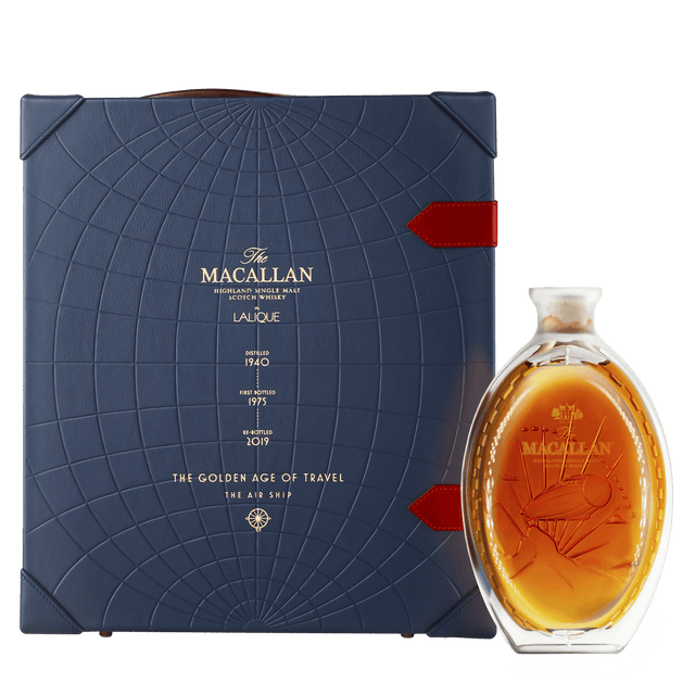 Macallan 1940 The Golden Age Of Travel The Air Ship (Proof 88.8) Scotch Whisky | 700ML at CaskCartel.com