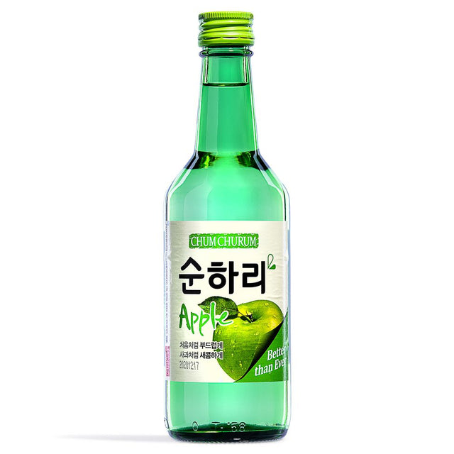 Chum Churum Apple Soju | 350ML at CaskCartel.com