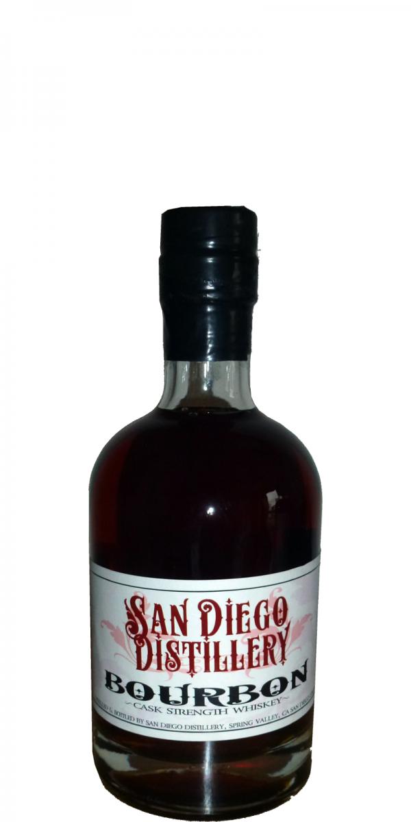 San Diego Distillery Cask Strength Bourbon Whiskey - CaskCartel.com