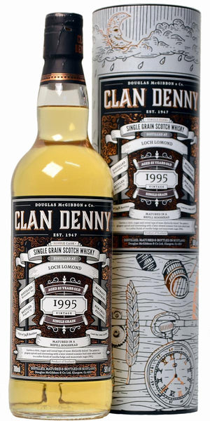 Loch Lomond Single Grain 1995 Vintage, 21 Year Old (B.2017) The Clan Denny Scotch Whisky | 700ML at CaskCartel.com