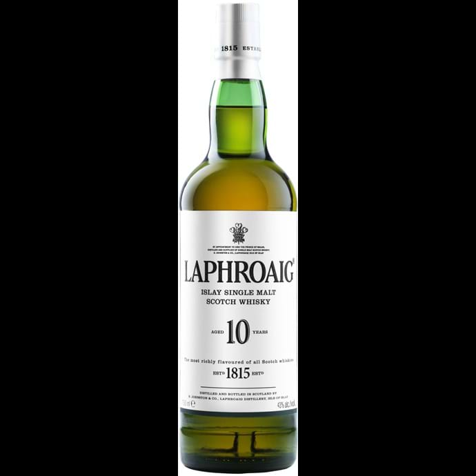 Laphroaig 10 Year Old Scotch Whiskey