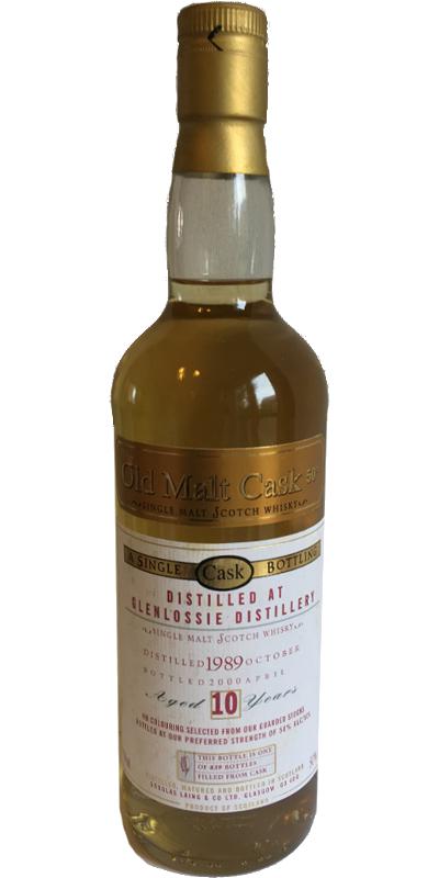 Glenlossie Old Malt Cask Single Cask 1989 10 Year Old Whisky | 700ML