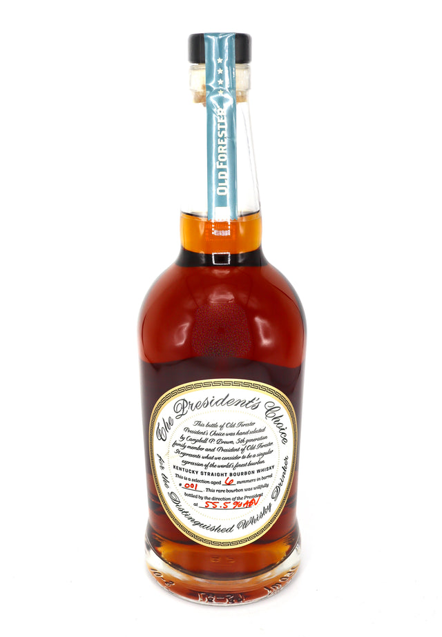 Old Forester President’s Choice Aged 6 Summers in Barrel #001 Kentucky Straight Bourbon Whiskey at CaskCartel.com