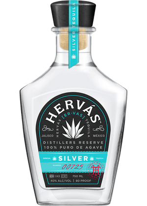 Hervas Silver Tequila at CaskCartel.com