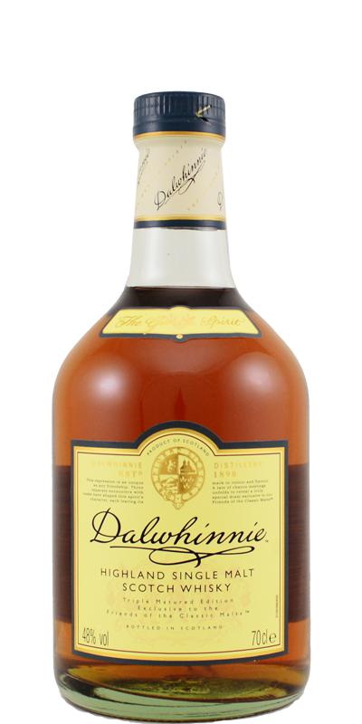 Dalwhinnie Triple Matured (Bottled for the Friends of Classic Malts) Scotch Whisky | 700ML