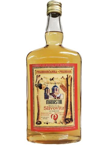 Manastir Gold Slivovitz 10 Year Old Plum Brandy | 1L at CaskCartel.com