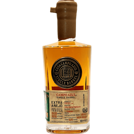 Campo Azul Cognac Cask Matured Barrel Select Extra Anejo Tequila  at CaskCartel.com