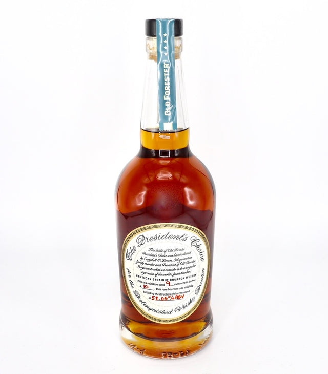 Old Forester President’s Choice Aged 9 Summers in Barrel #010 Kentucky Straight Bourbon Whiskey at CaskCartel.com
