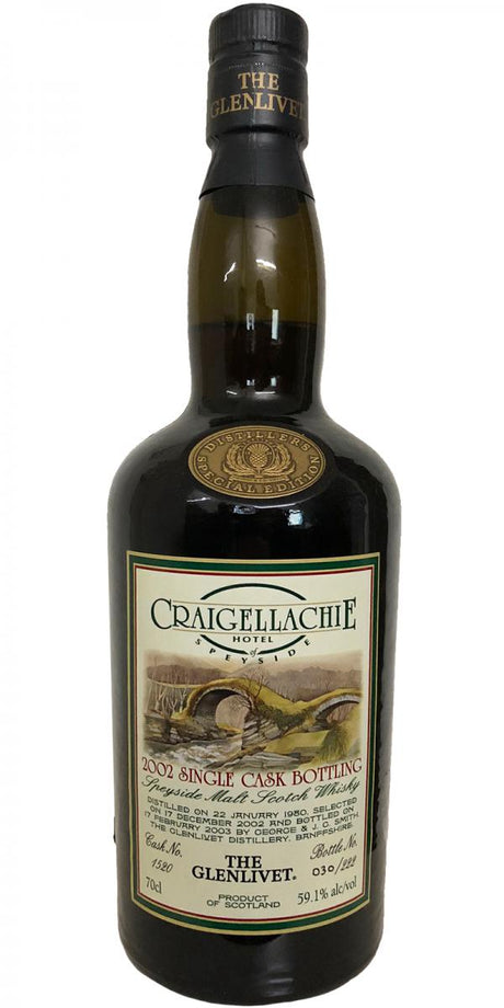 The Glenlivet (D.1980, B.2003) Single Malt Scotch Whisky | 700ML at CaskCartel.com