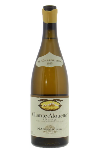 2015 | Chapoutier | Hermitage Chante-Alouette damaged wax capsule at CaskCartel.com