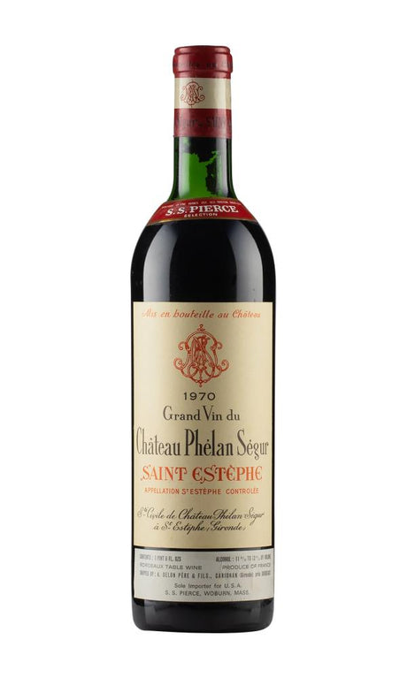 1970 | Château Phélan Ségur | Saint-Estephe at CaskCartel.com