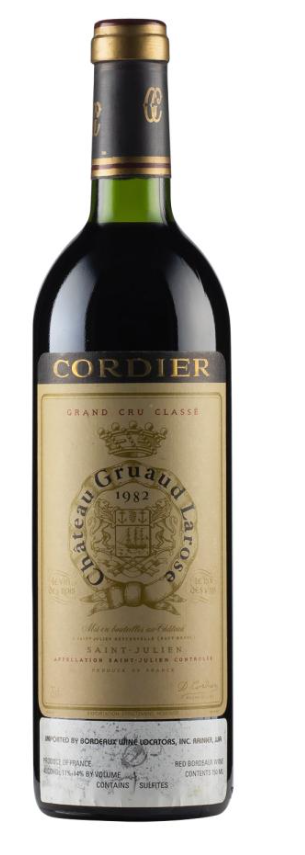 1982 | Chateau Gruaud-Larose | Saint-Julien at CaskCartel.com