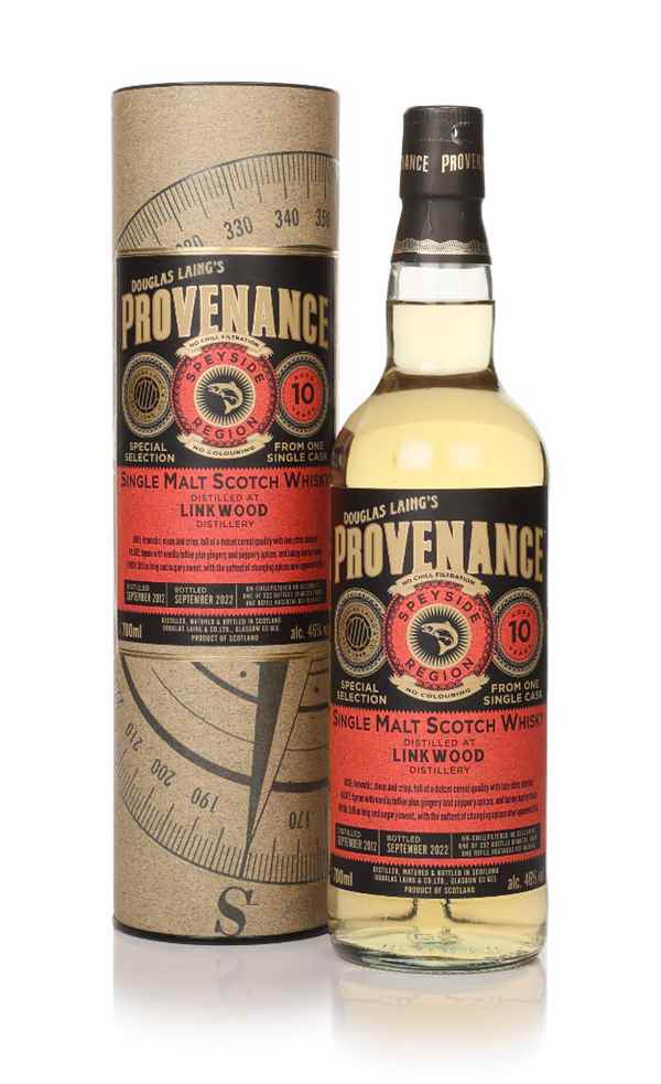 Linkwood 10 Year Old 2012 (cask 16340) - Provenance (Douglas Laing) | 700ML at CaskCartel.com