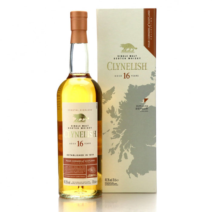Clynelish 16 Year Old Four Corners Of Scotland Collection