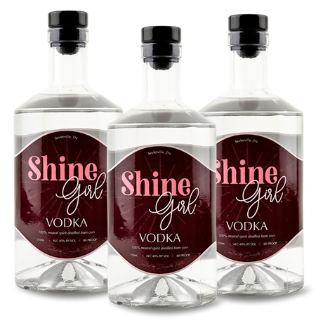 Shine Girl Vodka (3) Bottle Bundle at CaskCartel.com