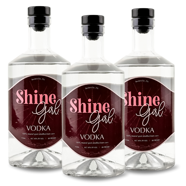 Shine Girl Vodka (3) Bottle Bundle at CaskCartel.com
