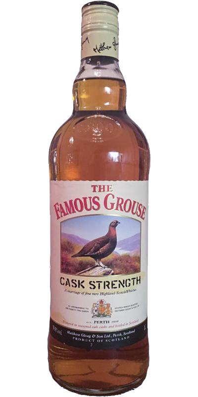 Famous Grouse Cask Strength Highland Scotch Whisky | 1L
