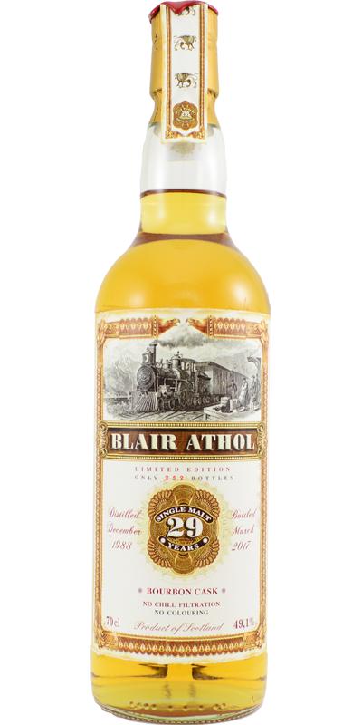 Blair Athol 29 Year Old (D.1988, B.2017) Bourbon Cask Scotch Whisky | 700ML at CaskCartel.com