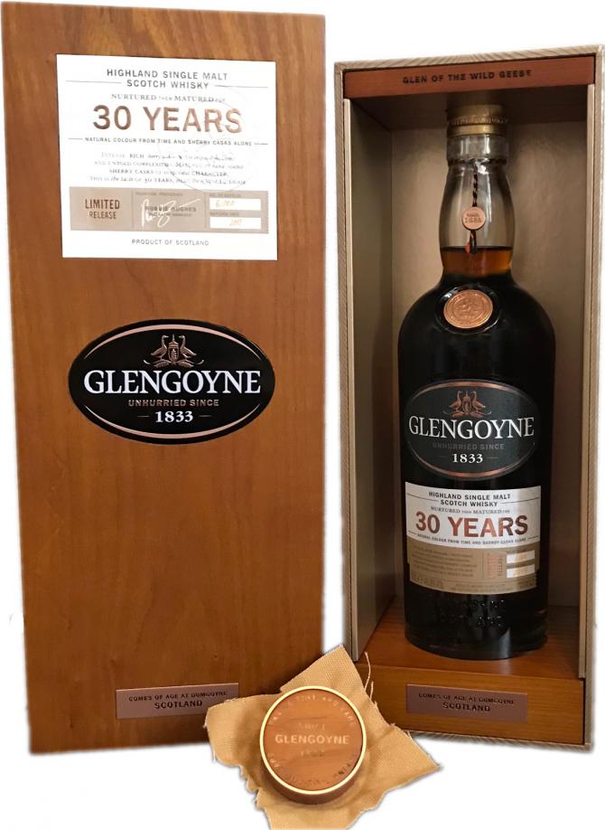 Glengoyne 30 Year Old Highland Single Malt Scotch Whisky