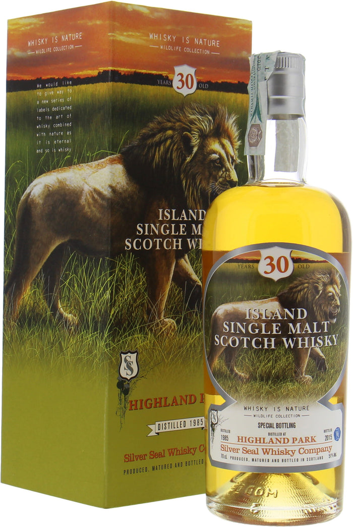 Highland Park 30 Year Old (D.1985, B. 2015) Silver Seal Scotch Whisky | 700ML