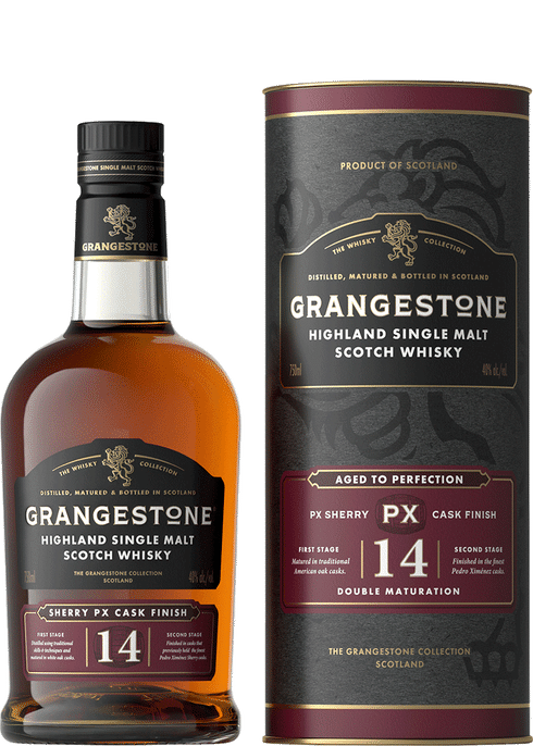 Grangestone 14 Year Old PX Cask Finish Single Malt Scotch Whisky at CaskCartel.com