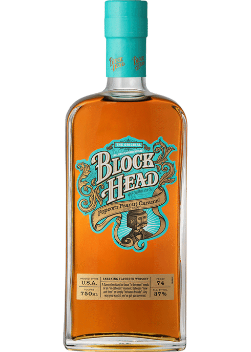 Block Head Popcorn Peanut Caramel Whiskey at CaskCartel.com