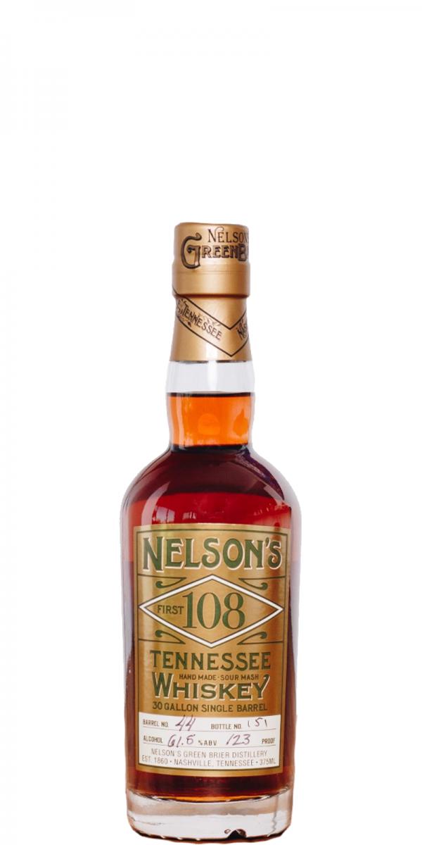 Nelson’s Green Brier First 108 Tennessee Sour Mash Whiskey