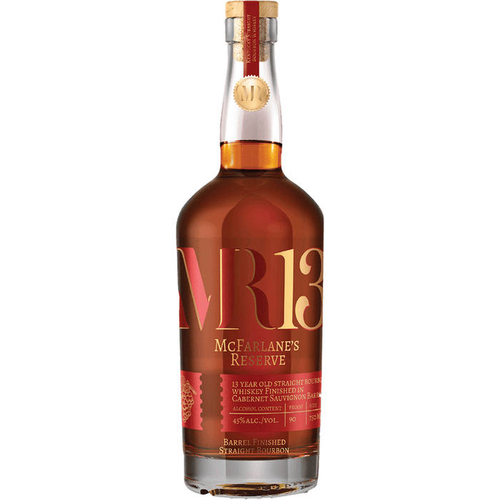 McFarlane's Reserve 13 Year Old Barrel Finished Bourbon Whiskey