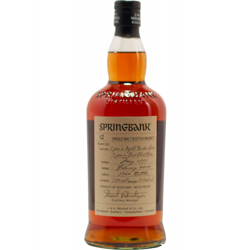 Springbank 12 Year Single Malt Scotch Whisky at CaskCartel.com