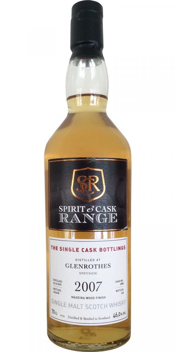 Glenrothes 2007 (Whiskymax) Spirit & Cask Range (Cask #9885) 2018 Release Single Malt Scotch Whisky | 700ML at CaskCartel.com