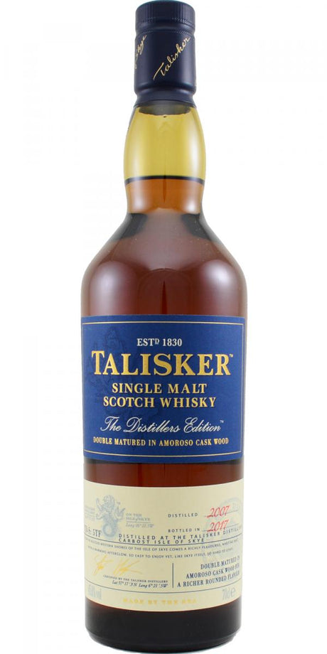Talisker Distillers Edition 2017 2007 10 Year Old Scotch Whisky | 700ML at CaskCartel.com
