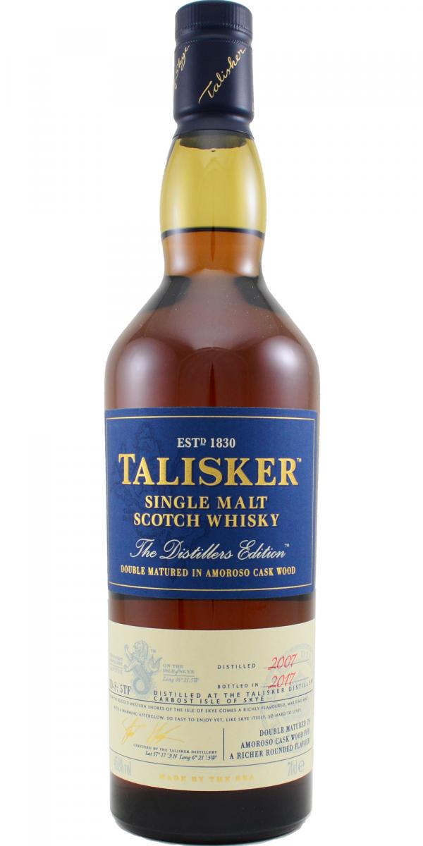 Talisker Distillers Edition 2017 2007 10 Year Old Scotch Whisky | 700ML at CaskCartel.com