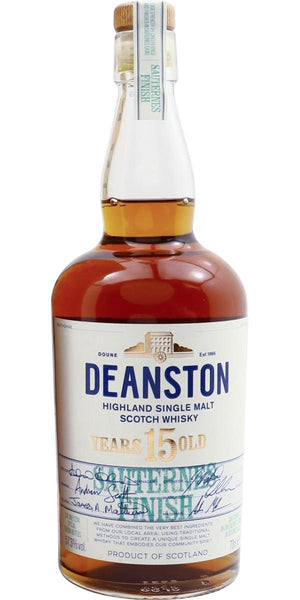 Deanston 15 Year Old Sauternes Finish Scotch Whisky | 700ML at CaskCartel.com