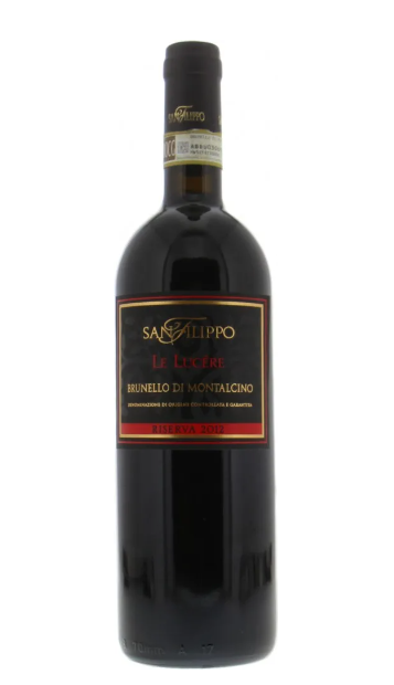 2012 | San Filippo | Brunello di Montalcino Riserva le Lucere at CaskCartel.com
