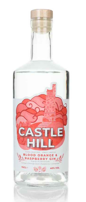 Castle Hill Blood Orange & Raspberry Gin | 700ML at CaskCartel.com