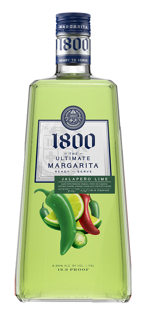 1800 The Ultimate Margarita Jalapeno Lime Liqueur - CaskCartel.com