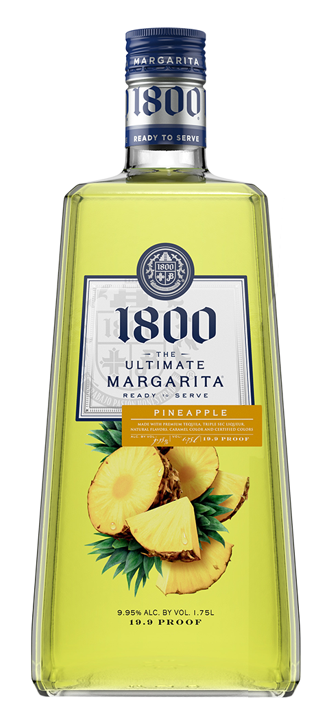 1800 The Ultimate Margarita Pineapple Liqueur - CaskCartel.com