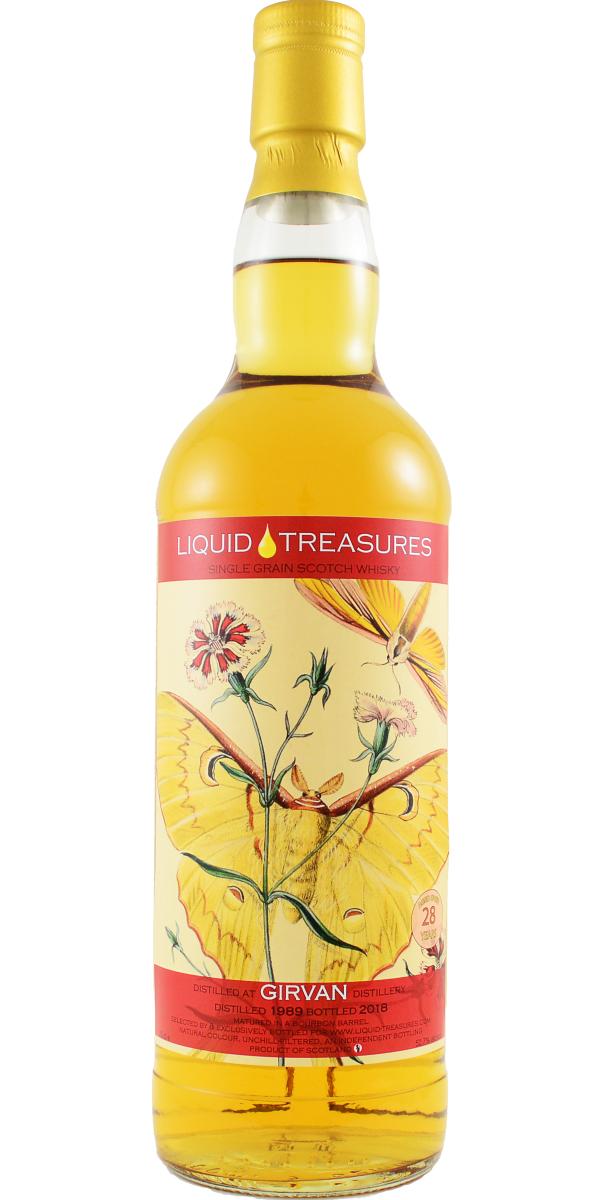 Girvan 1989 (Liquid Treasures) Entomology Series 2018 Release Single Grain Scotch Whisky | 700ML at CaskCartel.com